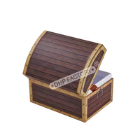 Charnière de ruban imprimée de logo personnalisé de luxe Flip Top carton rigide petit papier d'emballage de bijoux boîte-cadeau de coffre au trésor