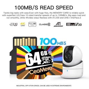 Scheda di Memoria <span class=keywords><strong>SD</strong></span> 4K per Fotocamera 16GB 128GB, Scheda TF <span class=keywords><strong>SD</strong></span> 32GB Classe 10 U3 A1 64GB MINI <span class=keywords><strong>SD</strong></span> 256GB per Fotocamera/Registratore/Telecamere di Sicurezza - Product Image 2