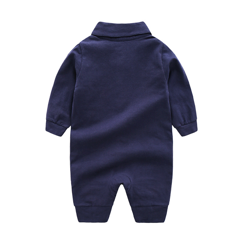 ORANGLES 2022 New Arrival Baby Boy Romper – Stylish Long Sleeve Infant Autumn Jumpsuit Baby Overall Clothes - angled perspective - Image 4 of 4 | excellent for daily use | New York | Free Shipping ORANGLES