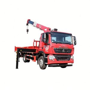 Prix d'usine original Sinotruk TX7 4*2 Camion grue à flèche droite avec flèche à 5 sections de 8T - Product Image 1