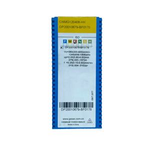 Gesacs CNMG 120408-HK GK1115 Máquina de corte ferramentas para ferro fundido inserções de torneamento de carboneto - Product Image 1