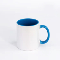 Produsen Grosir Kawaii Warna Berubah Ember Terisolasi Sublimasi Simons Kucing Sublimasi Mug 11Oz Putih Rupaul Mug