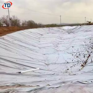 Vente flash : Géomembrane composite HDPE de 1 mm, 2 mm, 0,5 mm pour bassin piscicole, barrage, revêtement de bassin, géomembranes de 45 mil, 60 mil, prix - Product Image 4