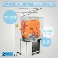 Commerciële Automatische Fruit Sinaasappelpers Machine/Industrieel Beroep Sapcentrifuge/Sinaasappelpers