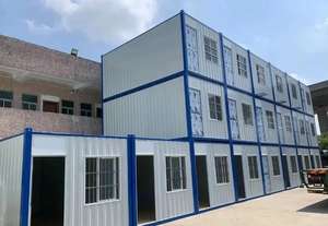 Casa prefabricada de construcción rápida, casa contenedora plegable Modular, casa contenedora pequeña plegable para acampar - Product Image 5