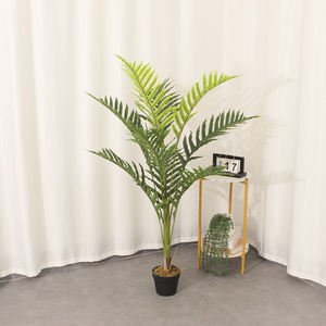 JWS3685 palmera artificial bonsái decoración del hogar planta de interior palmera artificial en maceta - Product Image 1