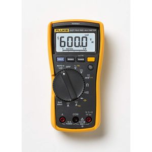 Kit multimètre Fluke 117 323, pince ampèremétrique, combo tension courant AC/DC, électriciens résidentiels et commerciaux - Product Image 3