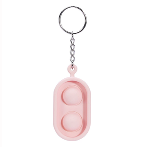 Mini porte-clés à bulles simple jouet sensoriel pour enfant - Product Image 2