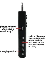 Détecteur de signaux RF BLOCKWAVE CC308+ sans fil, anti-espionnage, pour enregistrement audio, caméra, dispositif GPS, batterie 1200 mAh, autonomie 8-10 heures, ABS