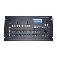 Console 504 canaux avec gradateurs Système de contrôleur d'éclairage de scène DMX512 portable pour DJ de scène et éclairage de concert