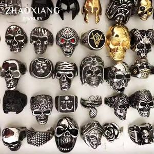 เครื่องประดับสั่งทำแบบสุ่ม แฟชั่นฮิปฮอปปี 2025 แหวนคุณภาพสูง ขายส่งเครื่องประดับจำนวนมาก ลดราคาสูง เครื่องประดับสแตนเลส - Product Image 4