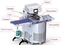 Nouvelle Machine à Tempérer le Chocolat MK 2026, Alimentation 380V, pour Usines de Snacks