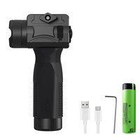 Lunette de visée laser compacte rechargeable avec lampe torche LED de chasse et combo laser vert