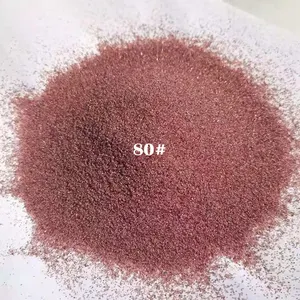 40-80 mesh sand blasting pink garnet sand india
