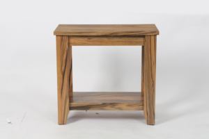 Table console moderne <span class=keywords><strong>en</strong></span> bois massif pour la décoration intérieure Table de chevet avec 1 étagère ouverte pour le salon, la chambre, la salle de bain et l'entrée - Product Image 3