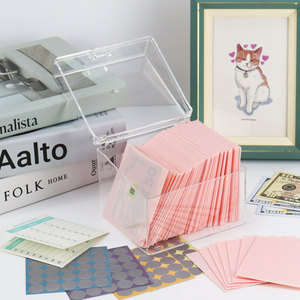 Kế Hoạch Ngân Sách Rõ Ràng Pocket Thư Mục Chủ Phong Bì Đấm Trường Hợp Với Tiền Vuông Pouch 52 Tiền Mặt Phong Bì Tổ Chức Acrylic - Product Image 2