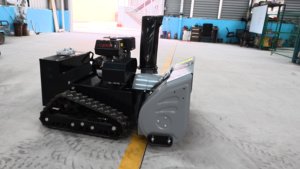 100-Typ RC Schneefräse Hocheffiziente Elektrische Orange Professionelle Schneefräse - Product Image 2