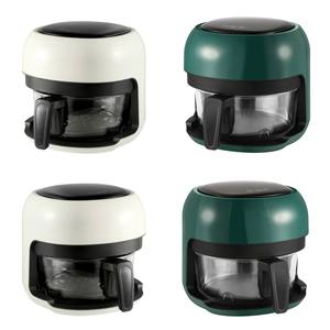 Friteuse à air intelligente avancée, dernière technologie, grille-pain, friteuse à air chaud de forme ronde pour une friture sans huile avec du verre de qualité alimentaire - Product Image 4