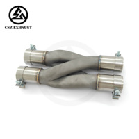 Nouvel arrivage : Tuyau universel CSZ en acier inoxydable imprimé en 3D, 70 mm, type Z, prêt à l'emploi, sans soudure, installation facile