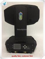 Proyector de luz LED móvil con cabezal móvil, dispositivo de proyección controlado por dmx 200 con control remoto, rotación de 512 W