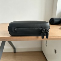 Étui de rangement multi-emplacements pour ailettes de fléchettes, sac de transport portable pour kit complet de fléchettes avec poche pour accessoires (seul l'étui)