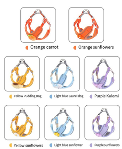 Vật Nuôi Mèo Con Chó Khai Thác Dây Xích Thiết Lập Vải To Kèn Ngực Vành Đai Mèo Khai Thác Chó Vest Cho Vừa Nhỏ Con Chó Con <span class=keywords><strong>Chihuahua</strong></span> Pháp Bulldog Giống - Product Image 2