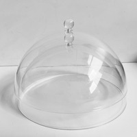 Couverture de présentoir de nourriture acrylique esthétique claire pour un produit efficace pour la vitrine