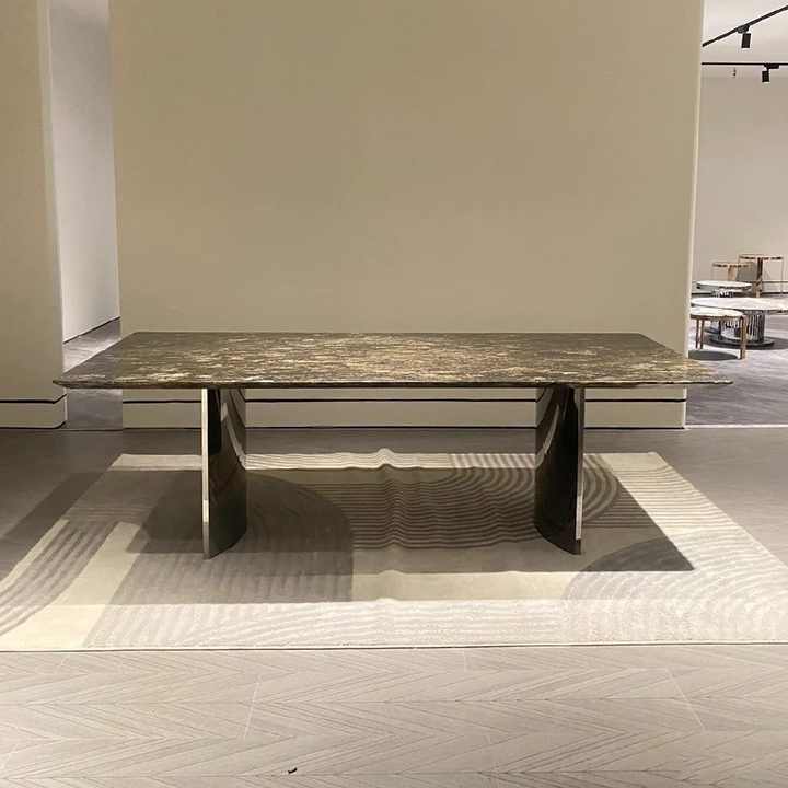 Modern Luxury Natural Stone Marble Top Marble Table Natural Stone
