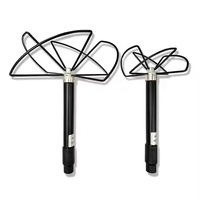 Antenne circulaire polarisée en fibre de verre étanche JF haute puissance 100W, large bande de fréquences 400-1300MHz, gain 3 dBi, modèle 2.4GHz 5GHz