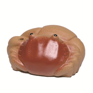 Porta Incienso de Cerámica Lucky Crab, Mini Mascota de Té para la Riqueza y la Prosperidad, Origen Dehua - Product Image 5