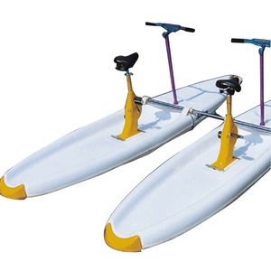 เรือไฟเบอร์กลาสสำหรับสองคน รุ่น HYWB-022 พร้อมที่วางเท้าสำหรับกิจกรรมสันทนาการทางน้ำ - Product Image 1