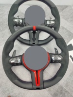 Volant en cuir noir au prix d'usine, compatible avec BMW F30 F10 E90