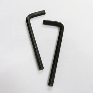 <span class=keywords><strong>Clé</strong></span> hexagonale de type L de haute précision 2.5mm 3.0mm 1/8 5/32 #8-32 <span class=keywords><strong>clé</strong></span> hexagonale hexagonale plaquée de zinc noir de nickel pour vis à six pans creux - Product Image 4