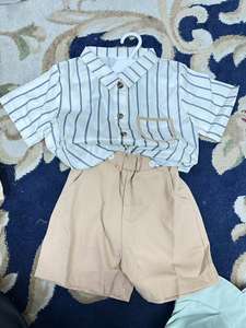 Atacado Premium Quality Boys e Girls Summer Short Children <span class=keywords><strong>Clothes</strong></span> Factory para Kids <span class=keywords><strong>Clothes</strong></span> Bulk Supply Kids Clothing - Product Image 3