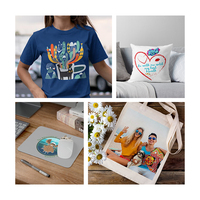 Nouvelle presse à chaud pneumatique semi-automatique à double station 60*40 pour la sublimation de vêtements et le transfert DTF