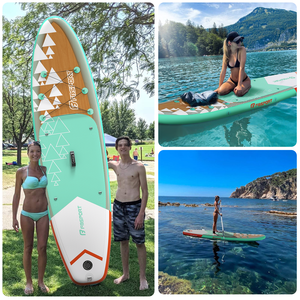 Planche de <span class=keywords><strong>paddle</strong></span> gonflable de pêche haute stabilité avec porte-cannes pour pêcheurs sur les lacs, les rivières et les eaux côtières - Product Image 5