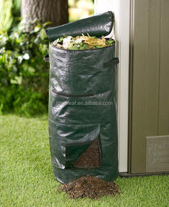 Sac à compost pliable de <span class=keywords><strong>jardin</strong></span> HUGELEAF en HDPE de 80 L, réutilisable, pliable avec couvercle pour le compostage des déchets de <span class=keywords><strong>jardin</strong></span> - Product Image 6