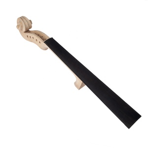 NAOMI 4/4 violín 5 eléctrico de cuello de Violín de tamaño completo de arce de madera de abeto de cuello diapasón de ébano violín piezas - Product Image 1
