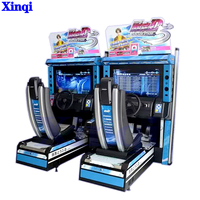 Pièce d'usine Indoor Amusement Initial D Arcade Machine Simulator Outrun Driving Car Racing Motion Game Video Machine pour adulte