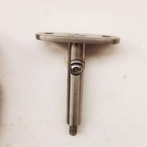 ייצור מקצועי 304 316 נירוסטה קיר נירוסטה רכוב תמיכה נשלפת למעקה מדרגות מרובע - Product Image 4