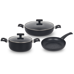 Juegos de utensilios de cocina antiadherentes de gran venta adecuados para cocinar en la cocina, 5 uds., utensilios de cocina antiadherentes duraderos con mango - Product Image 1