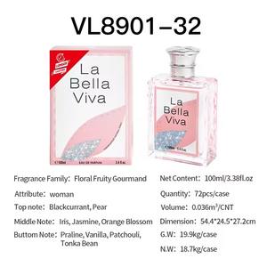 Precio al por Mayor, Perfume Viva LongLast Sexy Lady Flower, Fragancia Floral Original de Rosas para Mujer, Spray Corporal de 100 ml - Product Image 2