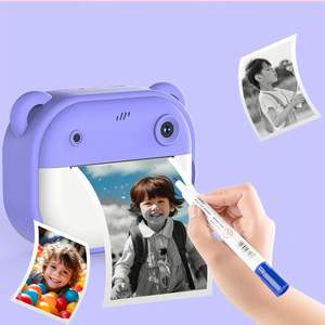 Mini appareil photo numérique thermique pour enfants, impression instantanée, montre connectée, grand angle 180°, écran 2 pouces pour enfants - Product Image 6