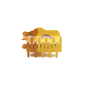 Pinces à cheveux en acétate à motif ours mignon de 8 cm, style européen et américain, gravées de créations animales, vente en gros, USA Glow&Brooks - Product Image 3