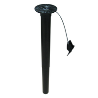 Colonne de levage en aluminium réglable à ressort à gaz, personnalisable, pour base de table de bar, vente en gros