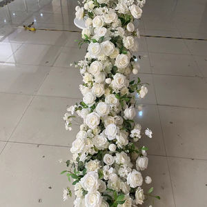 Vente en gros artificielle populaire <span class=keywords><strong>Isle</strong></span> Flower Runner Arch Décorations de mariage Baby Breath Flower Chemin de table - Product Image 4