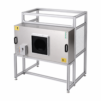 Mesin Laminar Flow Portabel Efisiensi Tinggi Baru dengan Filter HEPA Bermotor untuk Kabinet Aliran Udara Ruang Bersih Meja Kerja FFU