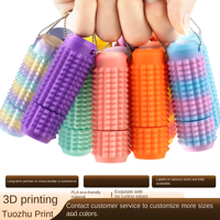 Tongkat Pijat Dekompresi Berputar dengan Cakar Berduri, Cetak 3D, Mini Portabel, Unik, Kreatif, Unisex, Semua Usia, Mainan, Hadiah, Model CN