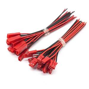 RY สายเคเบิลปรับแต่งได้พร้อมปลั๊กคอนน์2POS ขั้วต่อ JST สีแดง2.5มม. SYP-02T-1ประกอบสายไฟแบบกำหนดเอง - Product Image 3