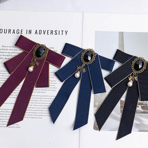 Nouvelle arrivée filles collier JK japonais <span class=keywords><strong>arc</strong></span> hôtel propriété professionnel noeud papillon 11*18cm - Product Image 1